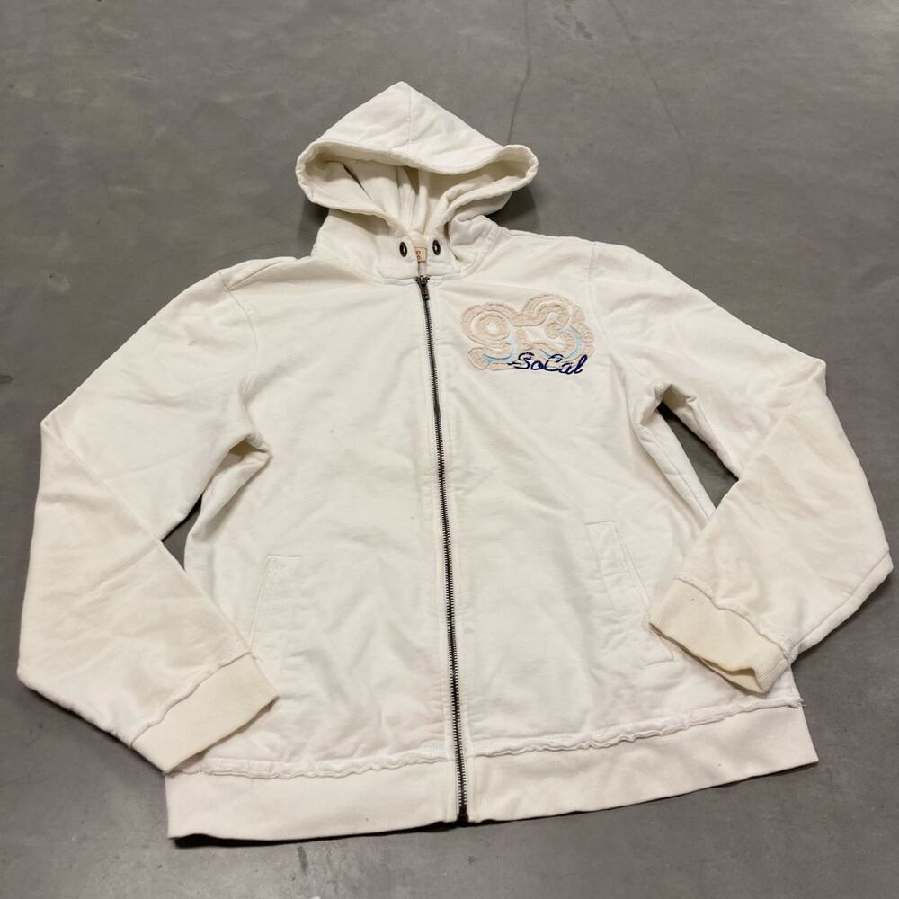 vintage y2k mossimo embroidered varsity hoodie